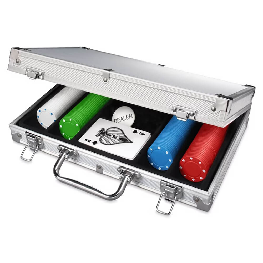 Cardinal Classics 200-Piece Aluminum Case Poker Set