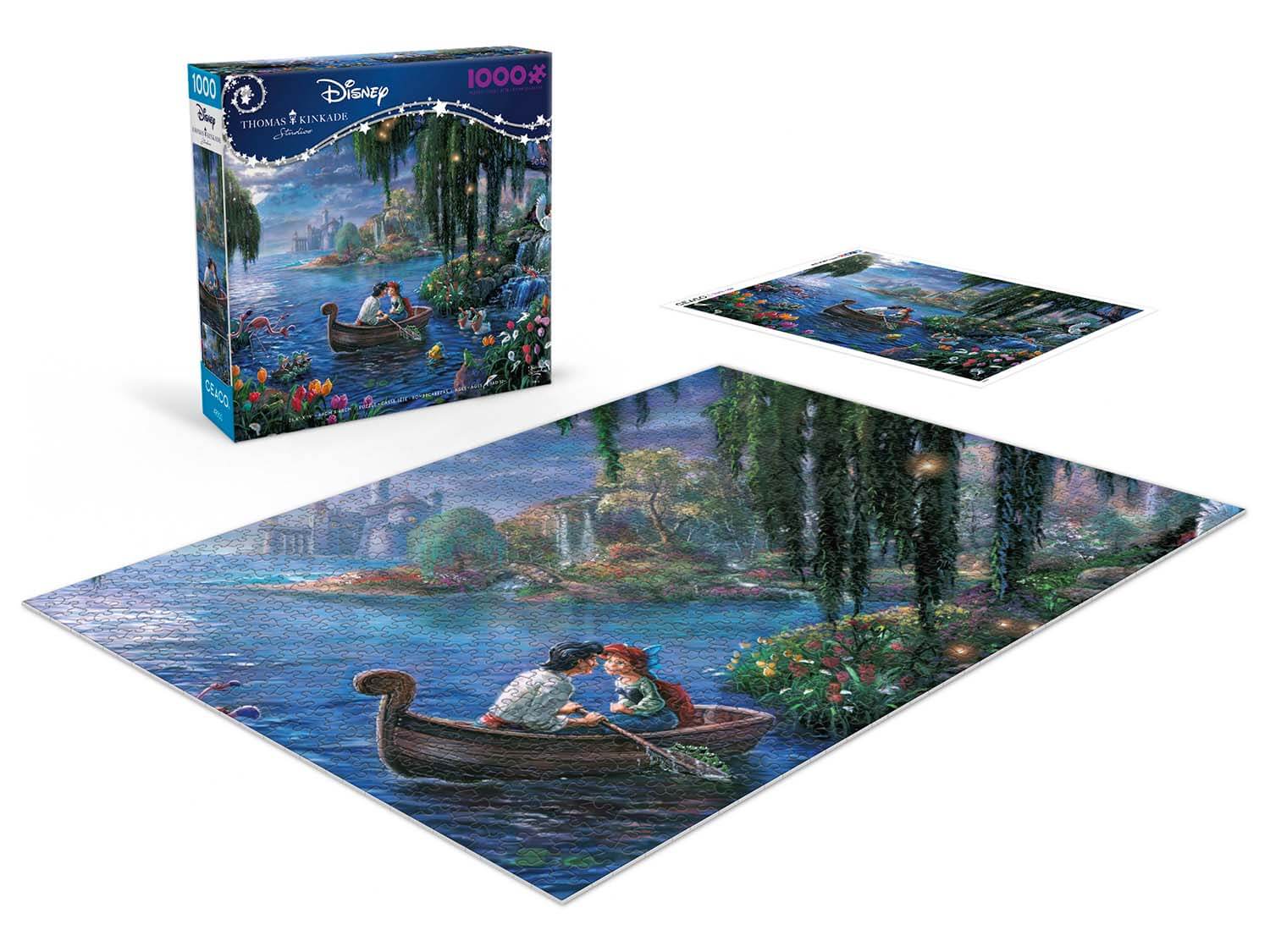 Ceaco Thomas Kinkade Disney's The Little Mermaid II 1000 Piece Jigsaw Puzzle