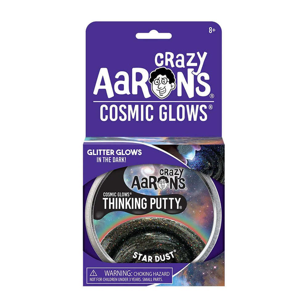 Crazy Aaron's Cosmic Glows Star Dust Thinking Putty 4