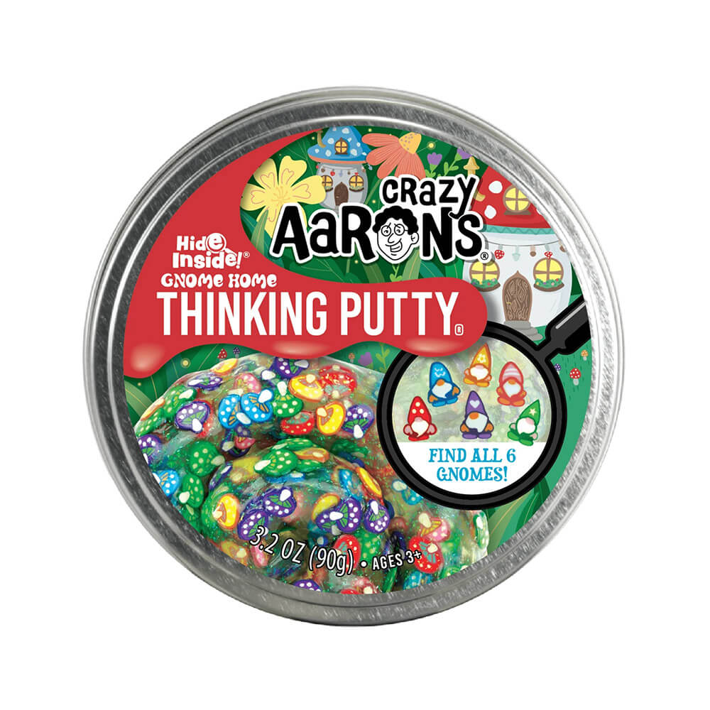 Crazy Aaron's Hide Inside Gnome Home Thinking Putty 4