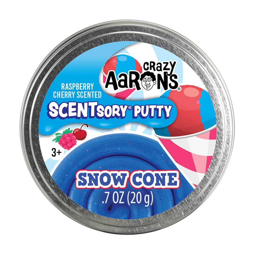 Crazy Aaron's SCENTsory Snow Cone Thinking Putty 2.75