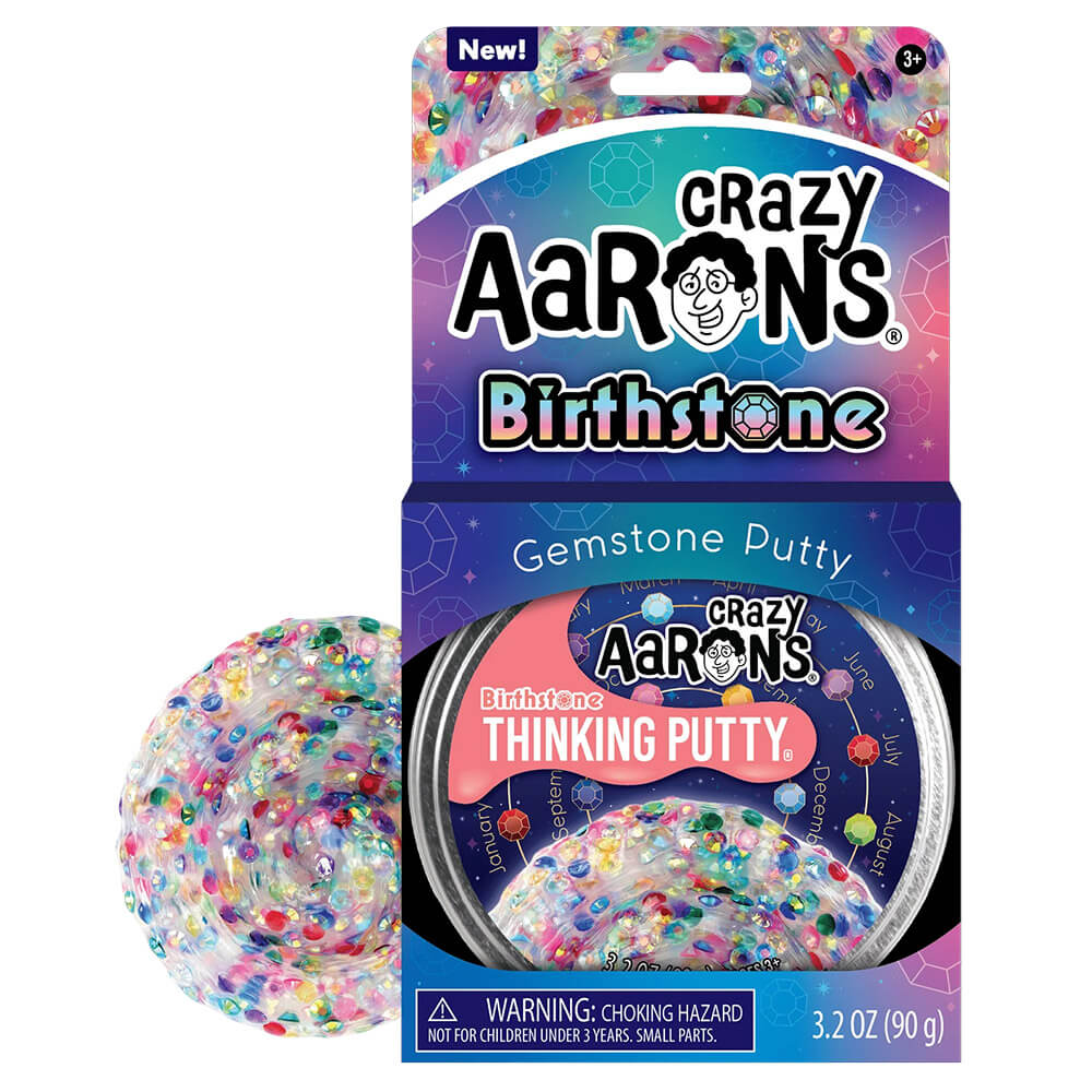 Crazy Aaron's Trendsetters Birthstone Thinking Putty 4