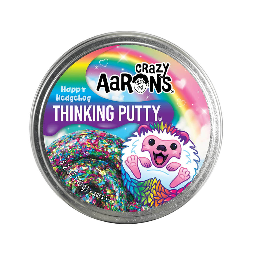 Crazy Aaron's Trendsetters Happy Hedgehog Thinking Putty 4