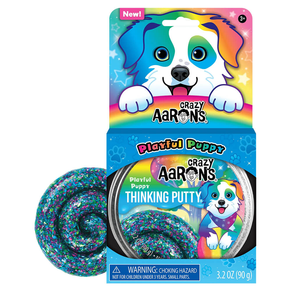 Crazy Aaron's Trendsetters Playful Puppy Thinking Putty 4