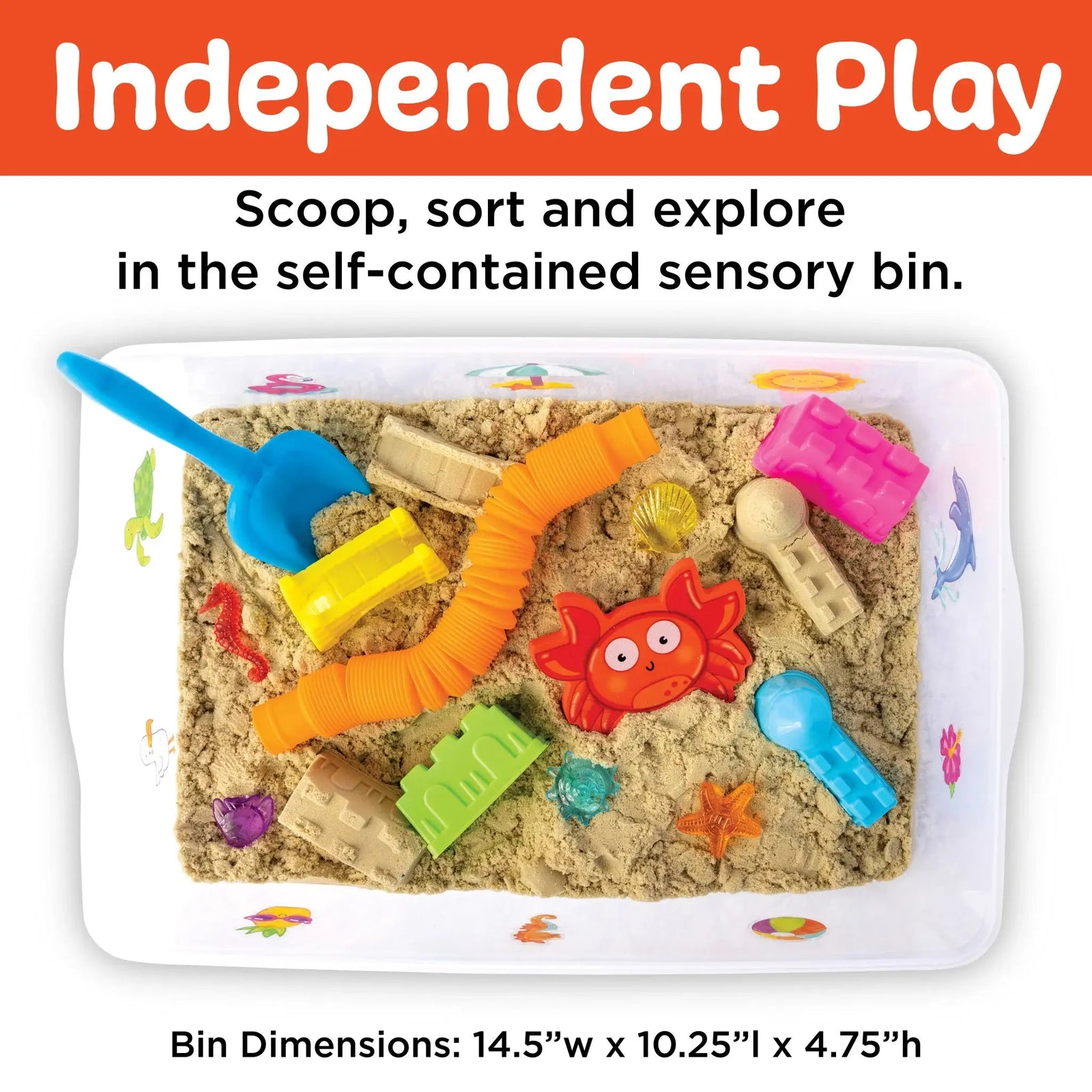 Creativity for Kids Beach Sensory Bin