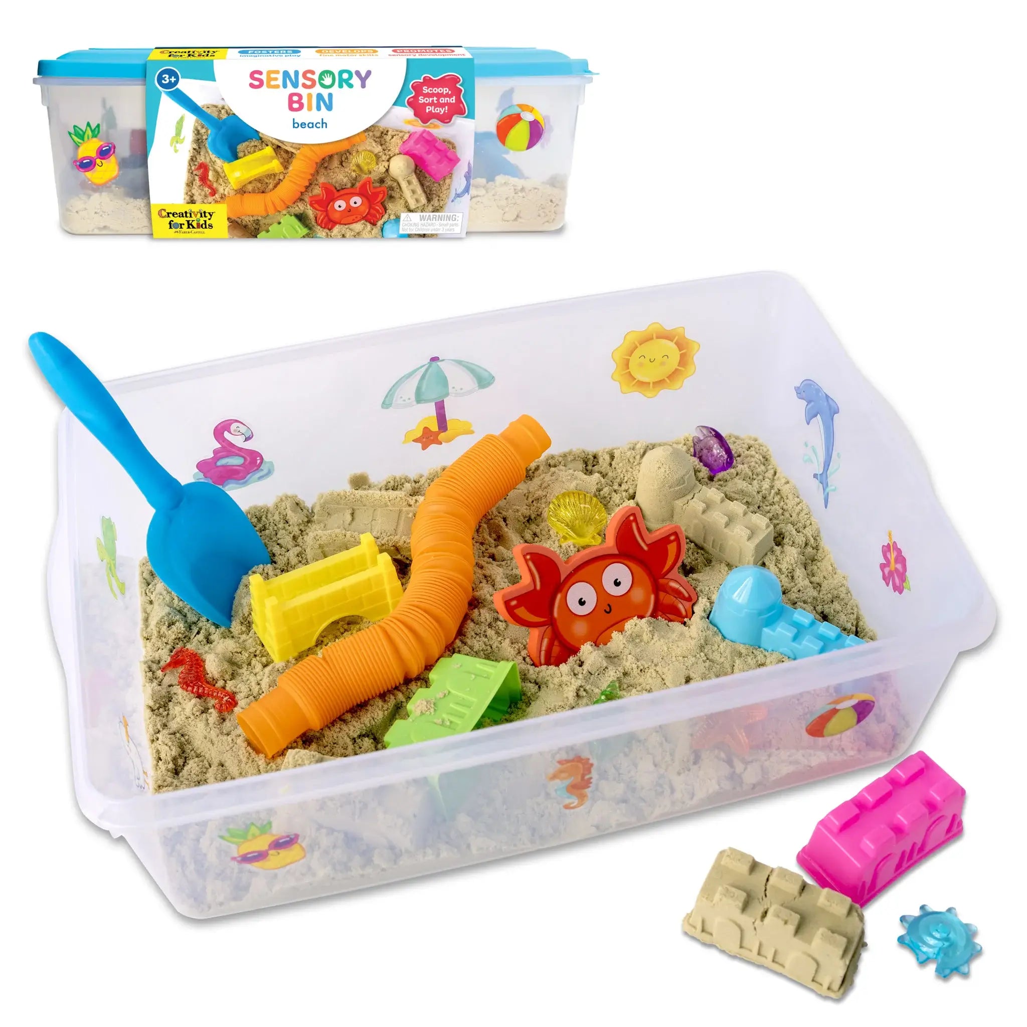 Creativity for Kids Beach Sensory Bin