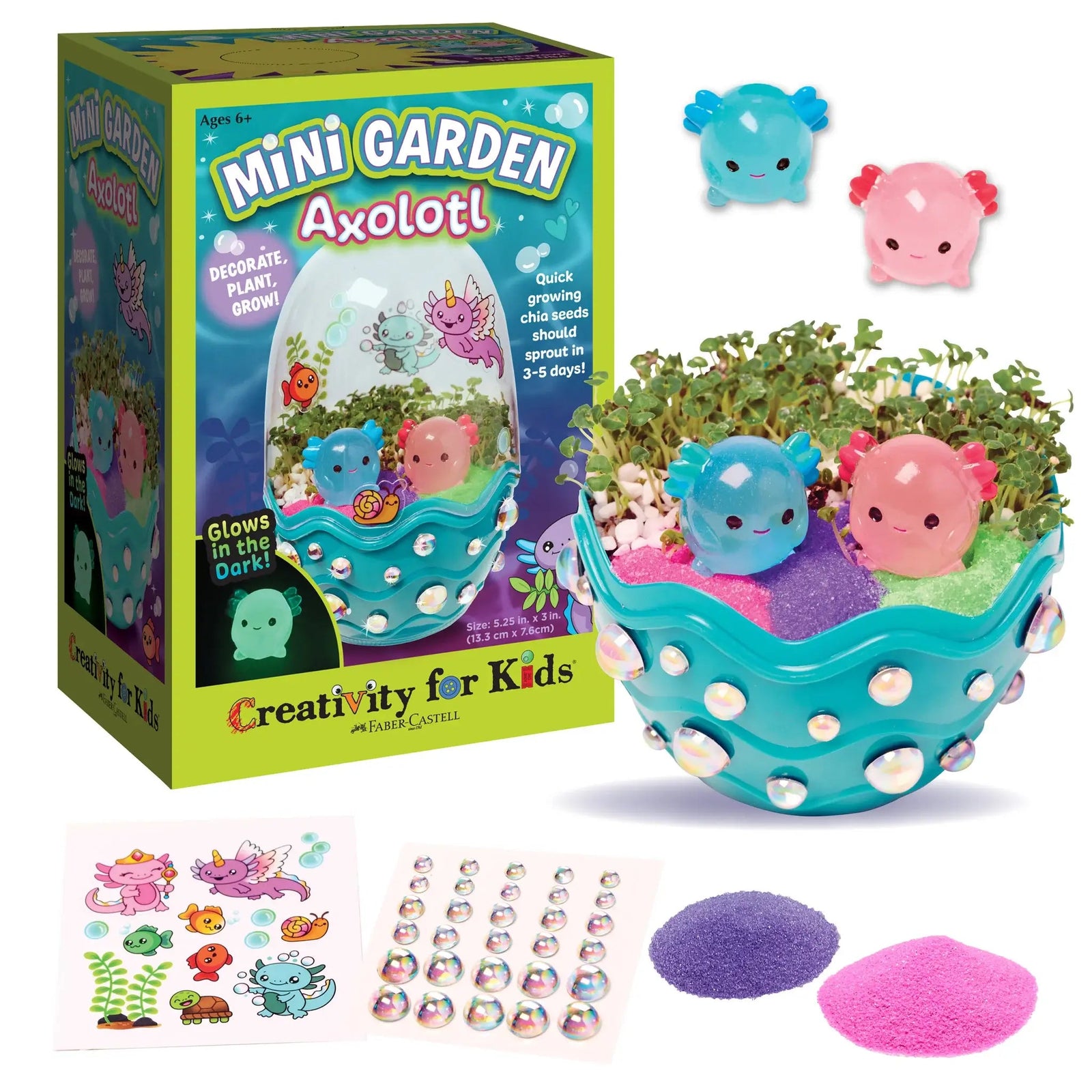 Creativity for Kids Mini Garden Axolotl Kit