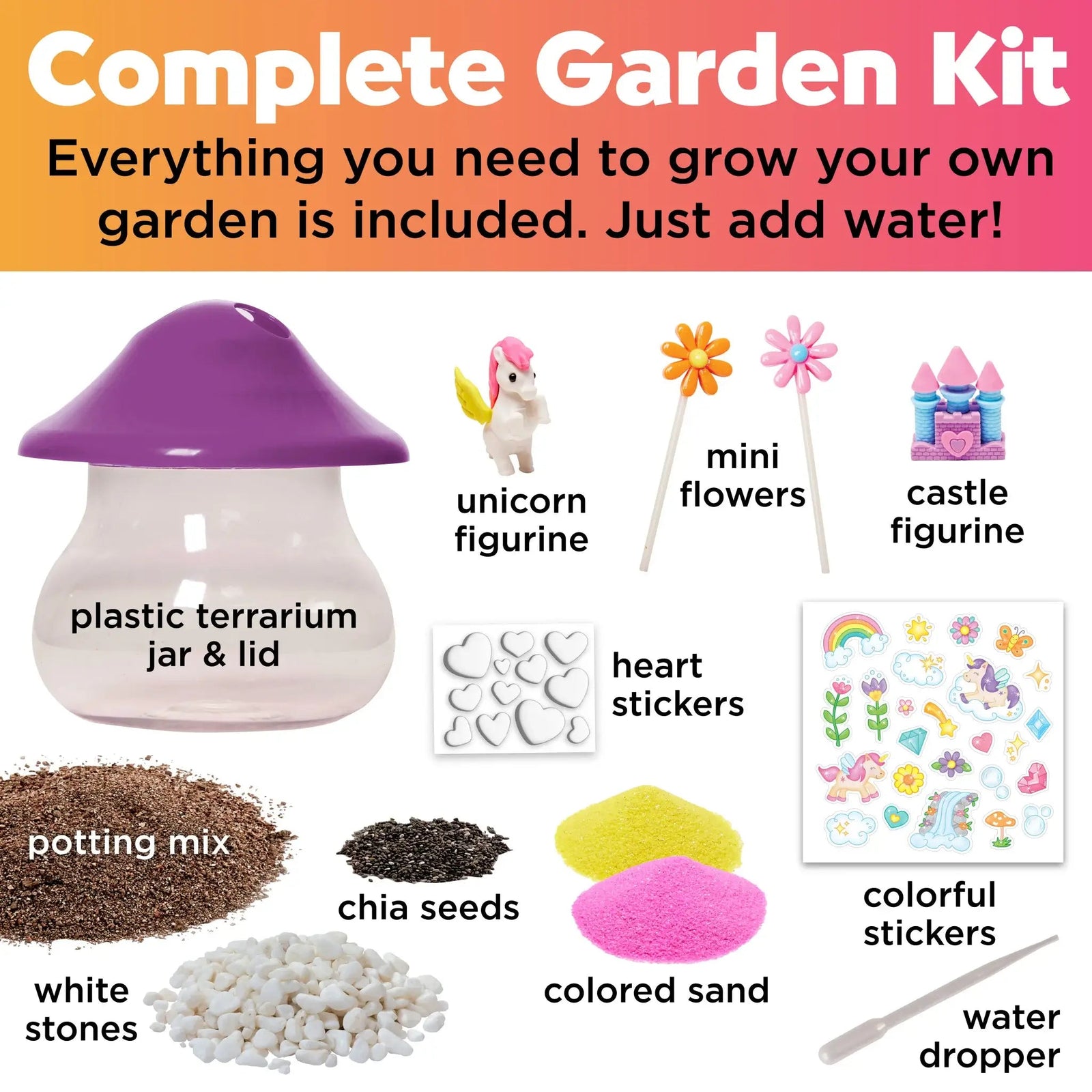 Creativity for Kids Plant & Grow Unicorn Forest Kit