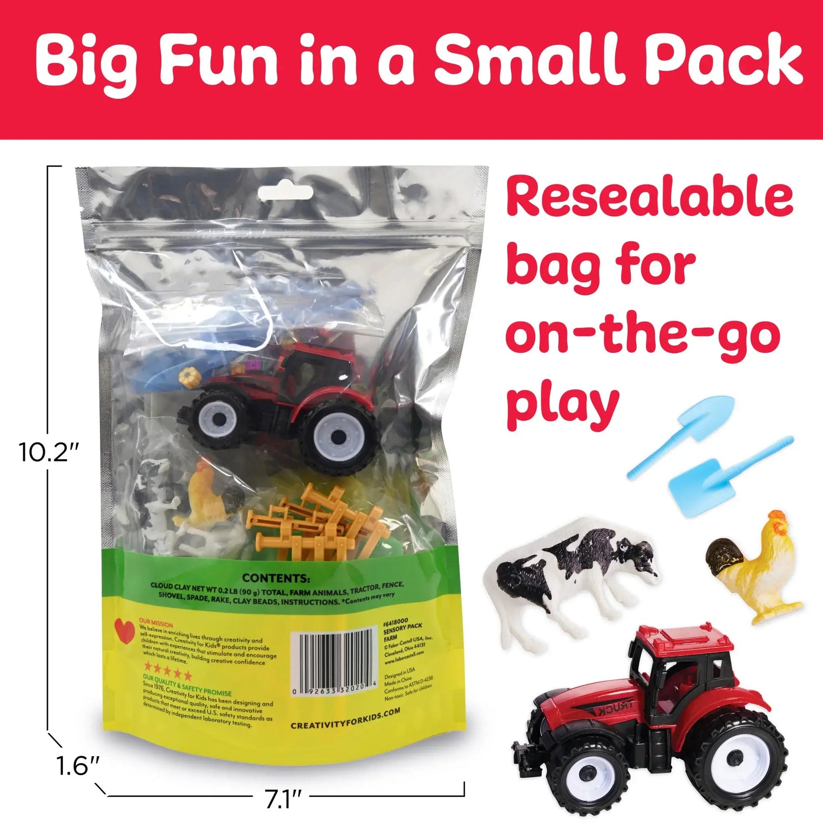 Creativity for Kids Sensory Pack Farm Kit