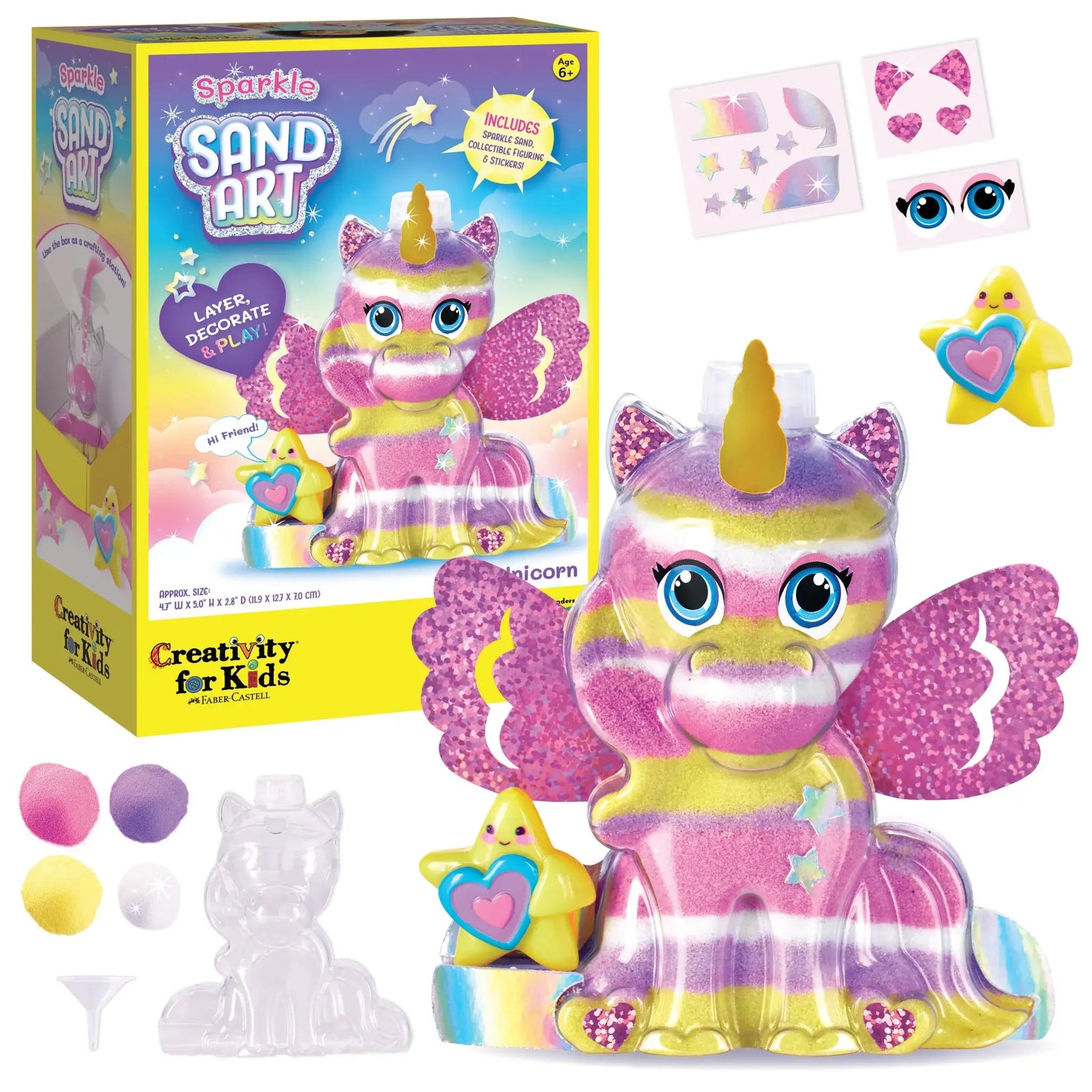 Creativity for Kids Sparkle Sand Art Unicorn Kit