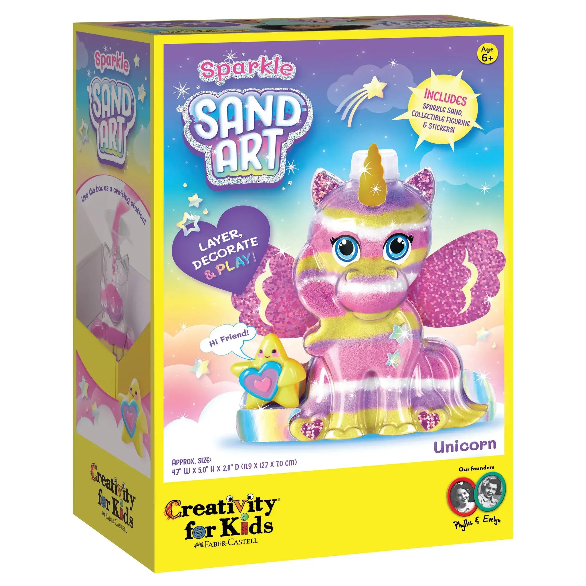 Creativity for Kids Sparkle Sand Art Unicorn Kit