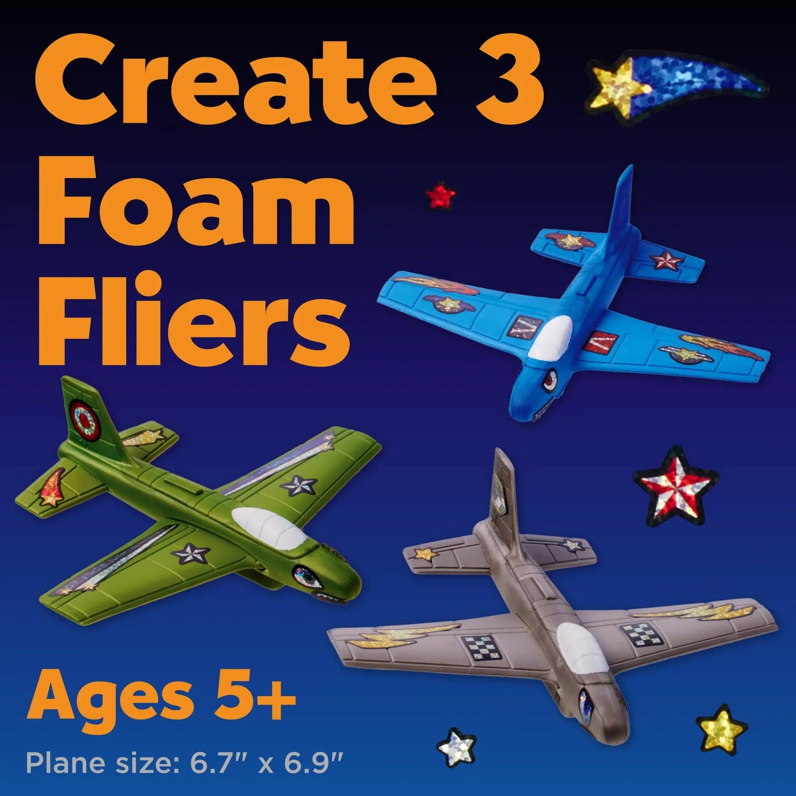 Creativity for Kids Stunt Squadron Foam Fliers Kit