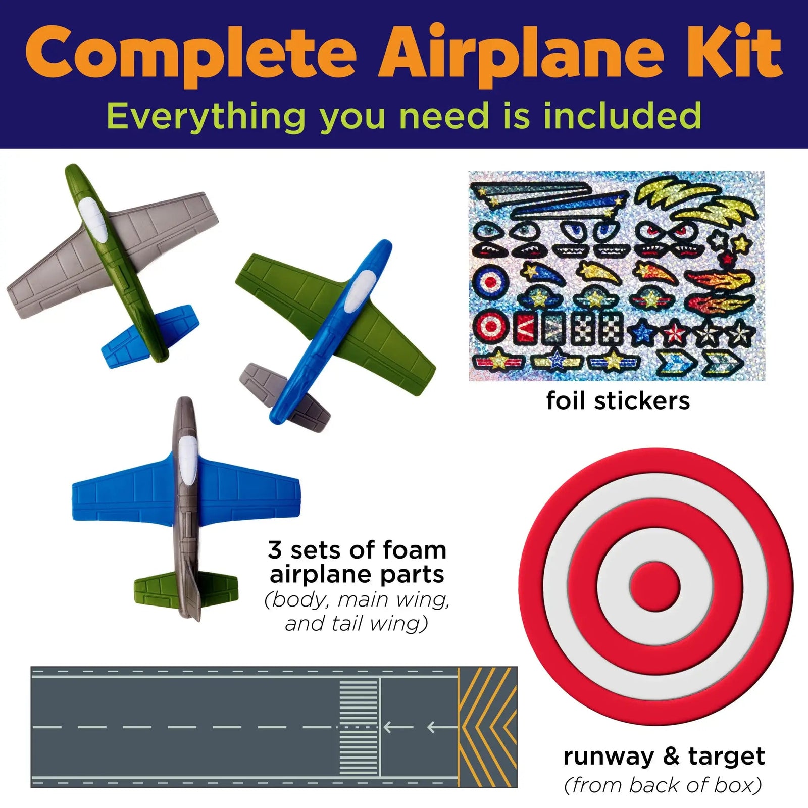 Creativity for Kids Stunt Squadron Foam Fliers Kit