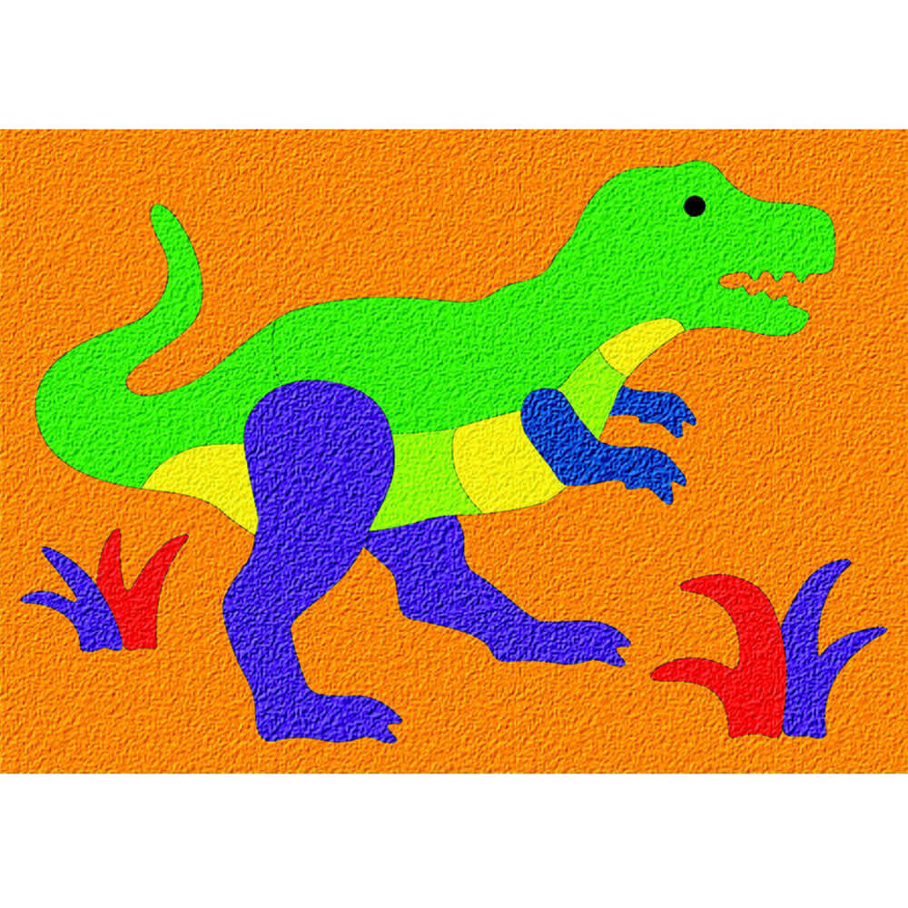 Crepe Rubber Tyrannosaurus Puzzle