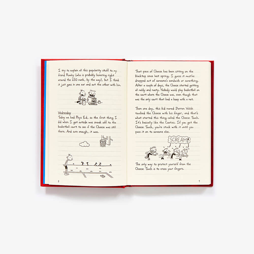 Open book image of Diary of a Wimpy Kid (Diary of a Wimpy Kid Series #1)