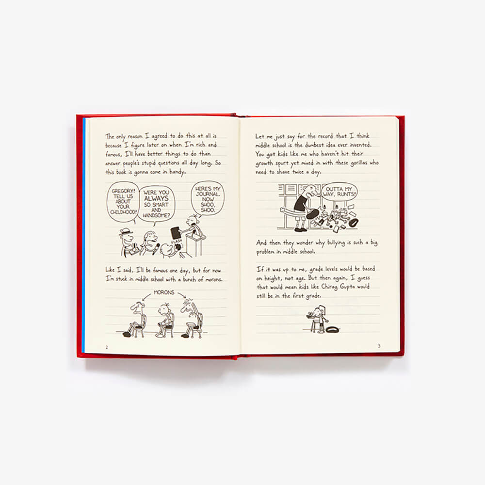 Image of a brief story of Diary of a Wimpy Kid (Diary of a Wimpy Kid Series #1)