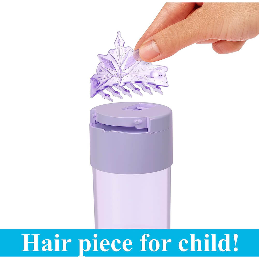 Hairpiece for the child at the top of the Disney Frozen Snow Color Reveal Doll