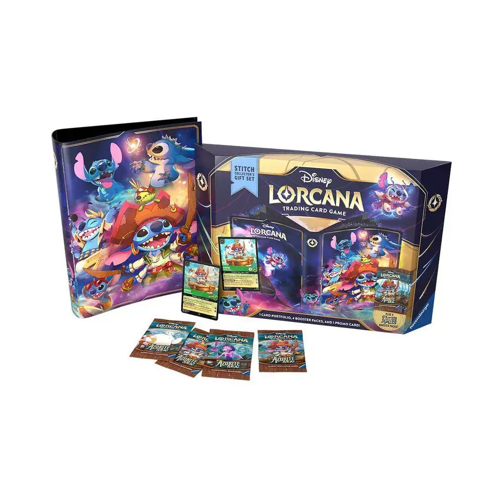 Disney Lorcana TCG Azurite Sea Stitch Collector's Gift Set