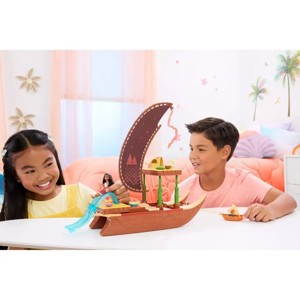 Disney Moana 2 Adventure Canoe Playset