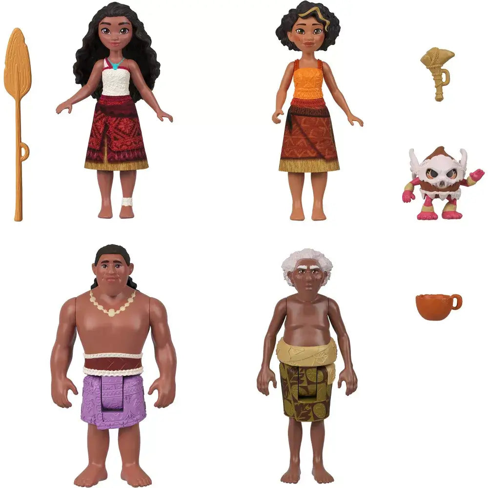 Disney Moana 2 Moana's Canoe Crew Playset