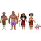 Disney Moana 2 Moana's Canoe Crew Playset