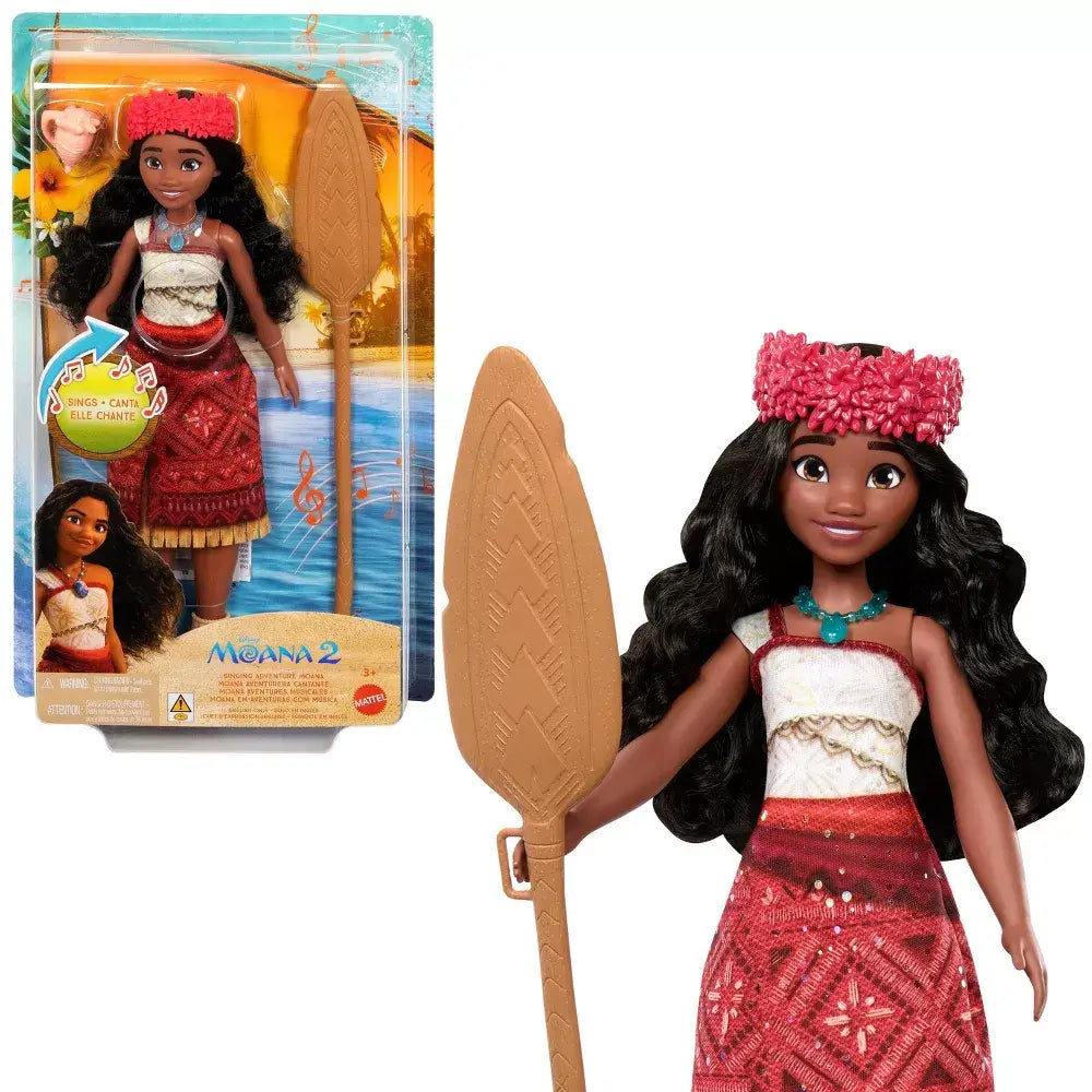 Disney Moana 2 Singing Adventure Moana Doll & Accessories