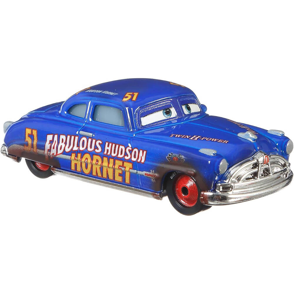 Disney Pixar Cars Dirt Track Fabulous Hudson Hornet Vehicle