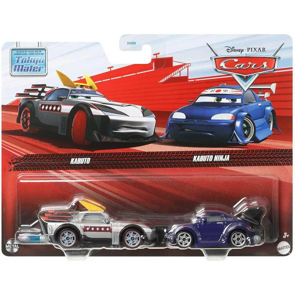 Disney Pixar Cars On the Road Kabuto and Kabuto Ninja 2-Car Pack