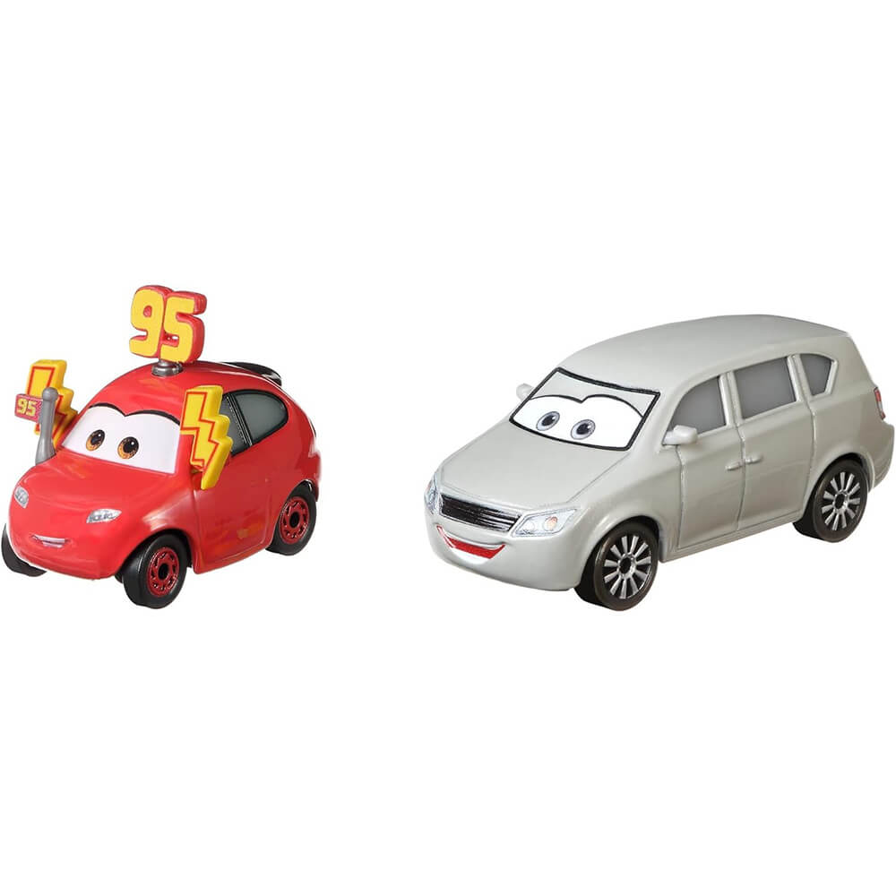 Disney Pixar Cars Race Maddy McGear & Maddy's Dad 2-Pack