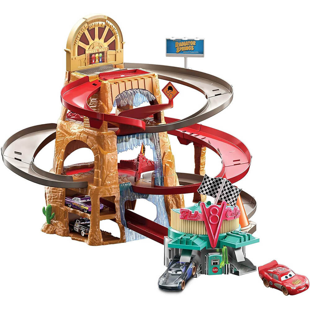 Disney Pixar Cars Radiator Springs Mountain Race Playset