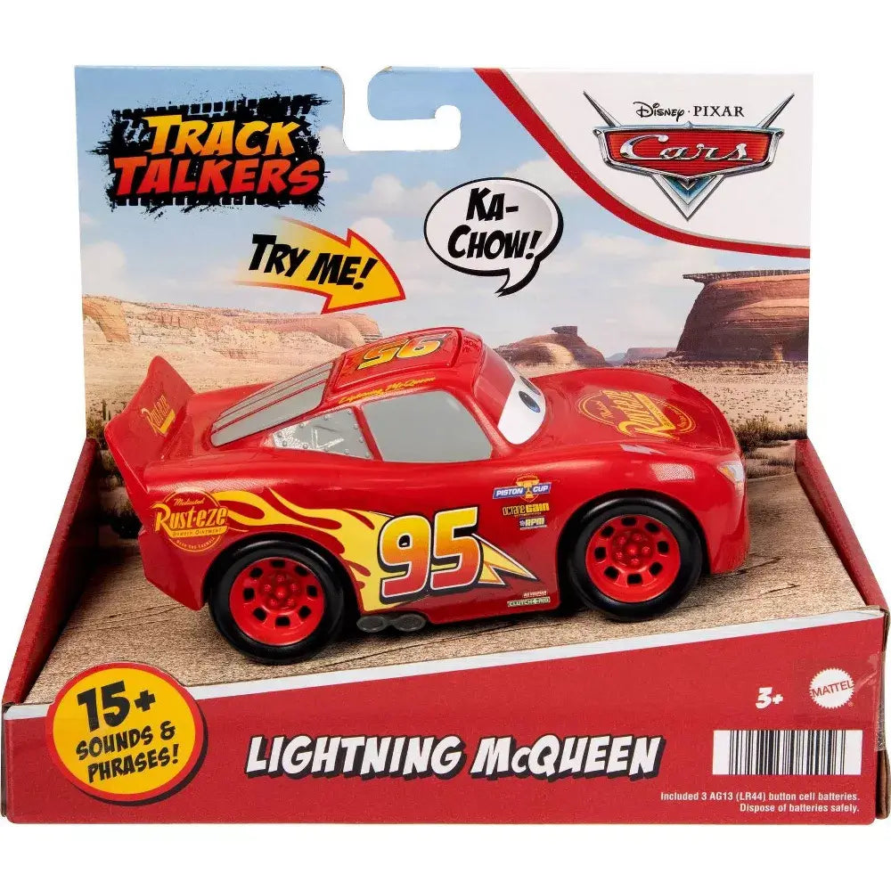 Disney Pixar Cars Track Talkers Lightning McQueen Talking Car