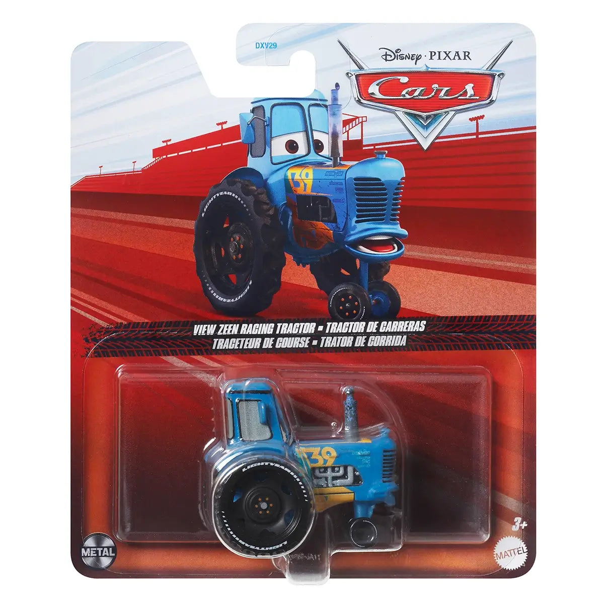 Disney Pixar Cars View Zeen Racing Tractor Diecast Vehicle