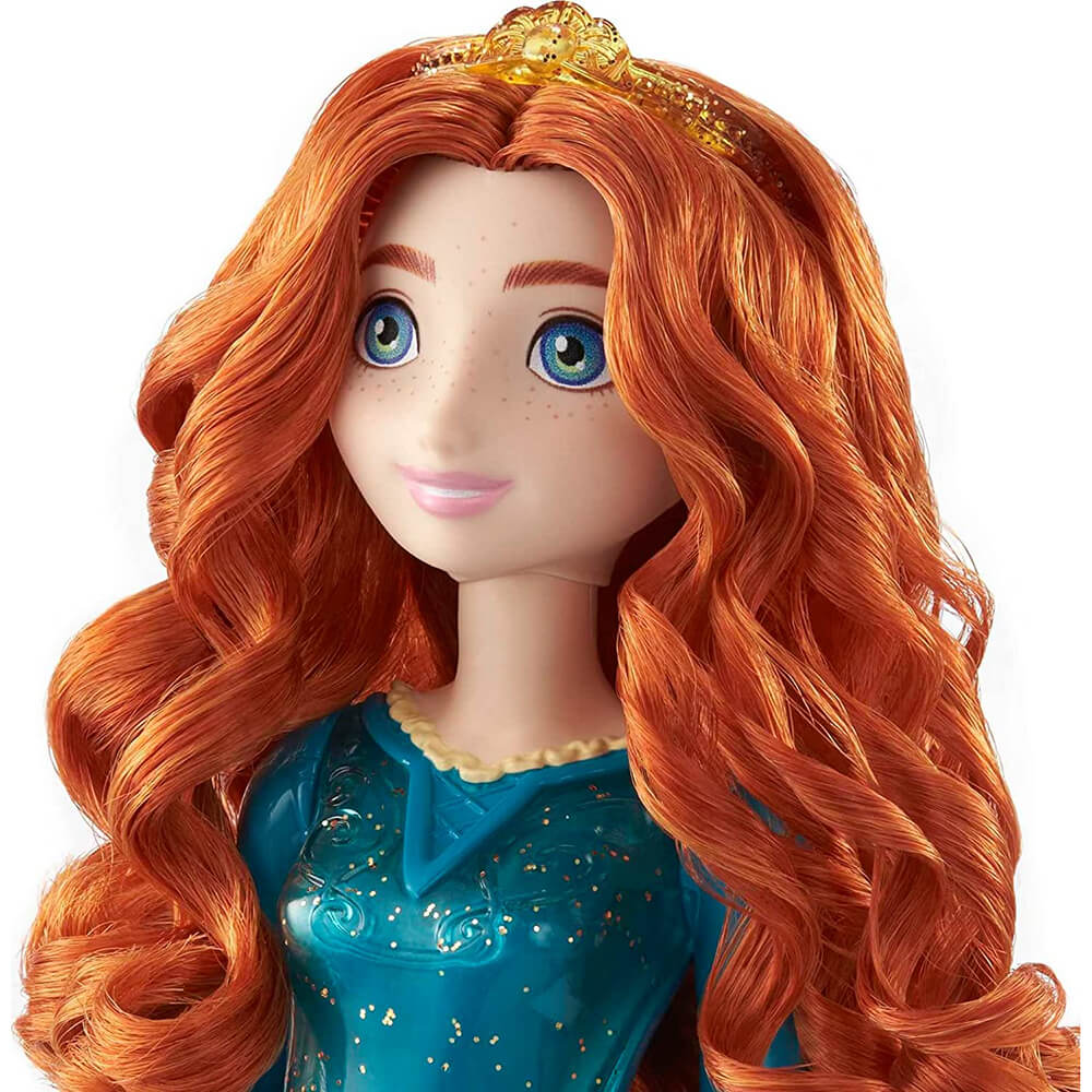 Disney Princess Merida Fashion Doll close up on Merida's face