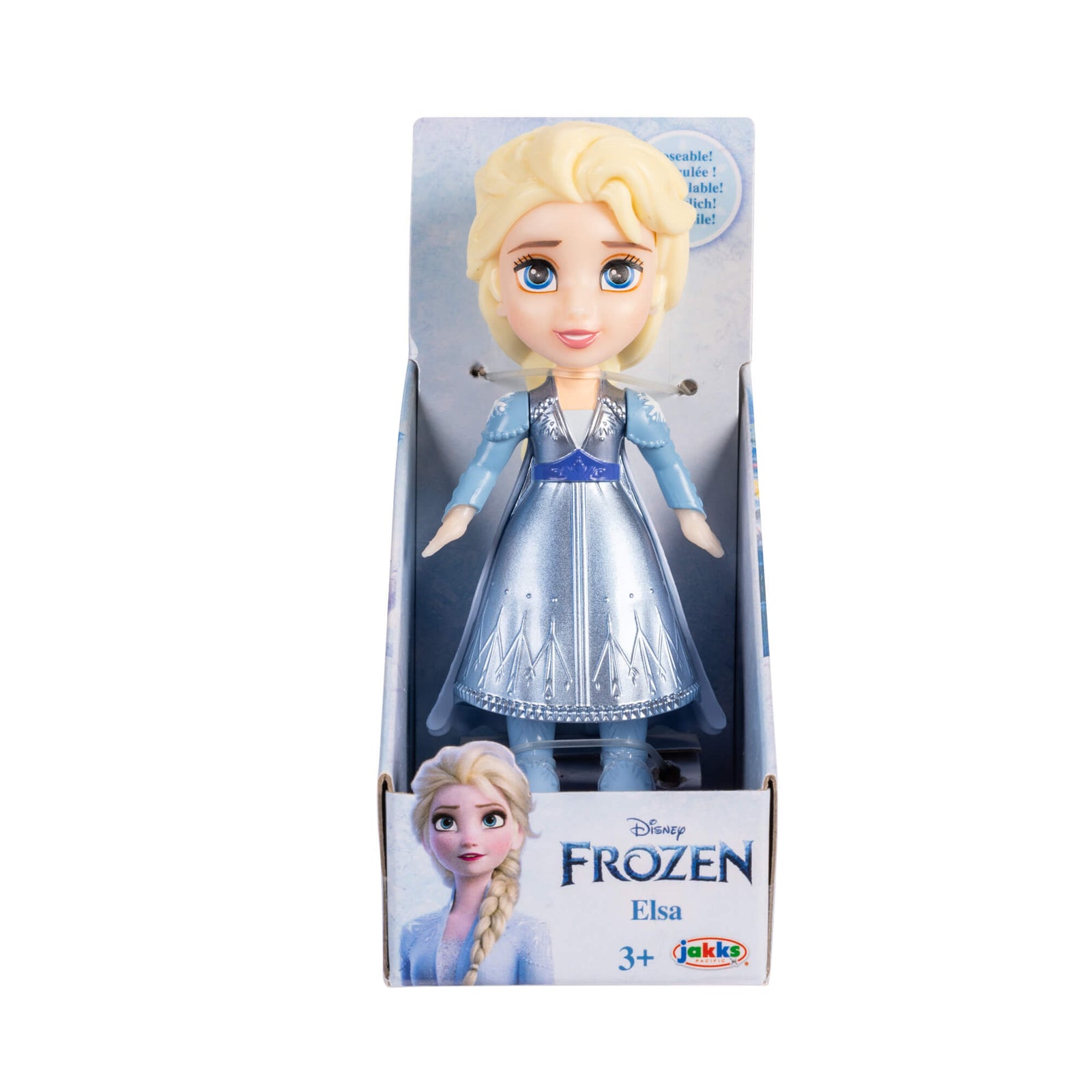 Disney Princess Mini 3-Inch Frozen 2 Travel Elsa Figure