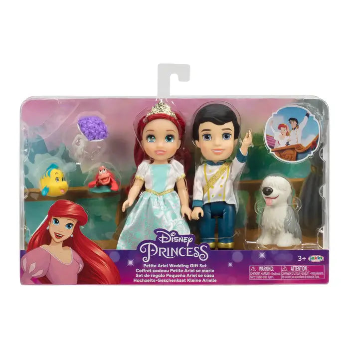 Disney Princess Petite Ariel Wedding Gift Set front of the package