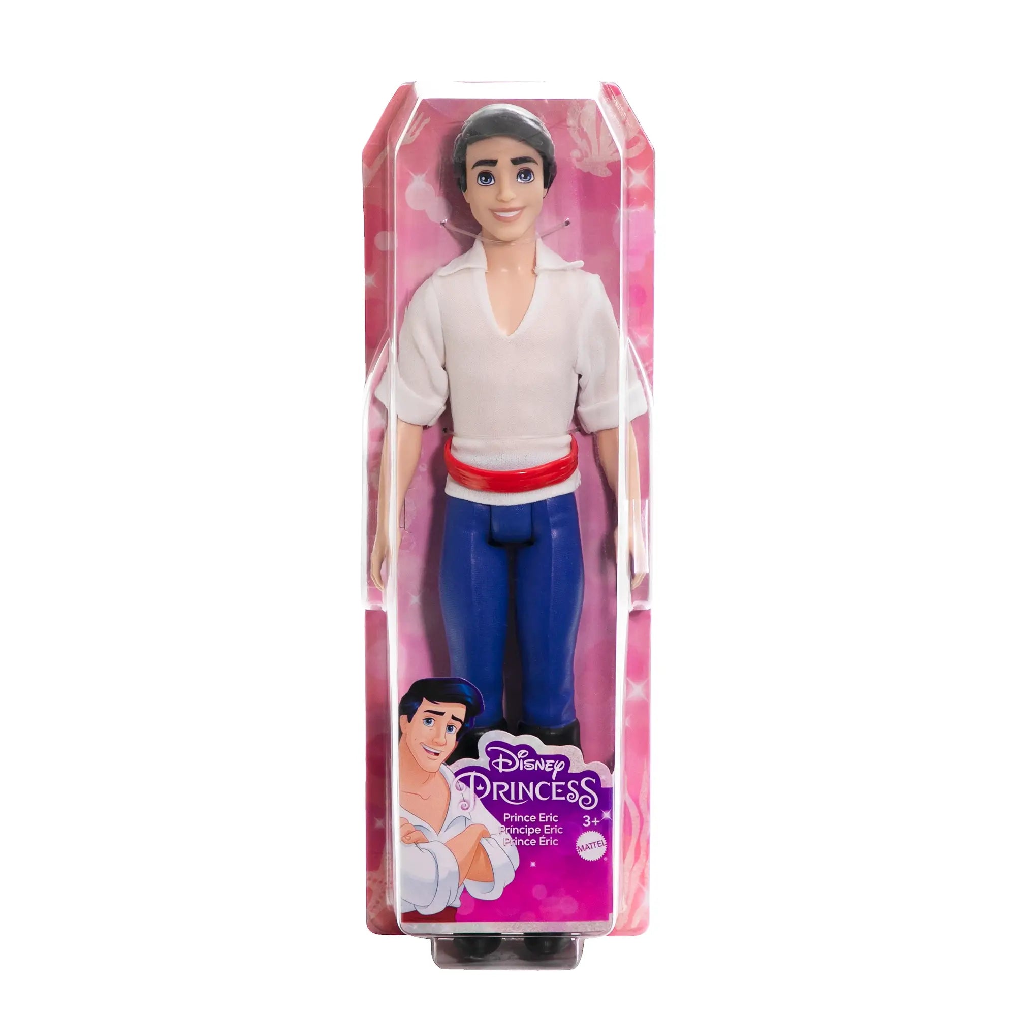 Disney Princess Prince Eric Fashion Doll packaging