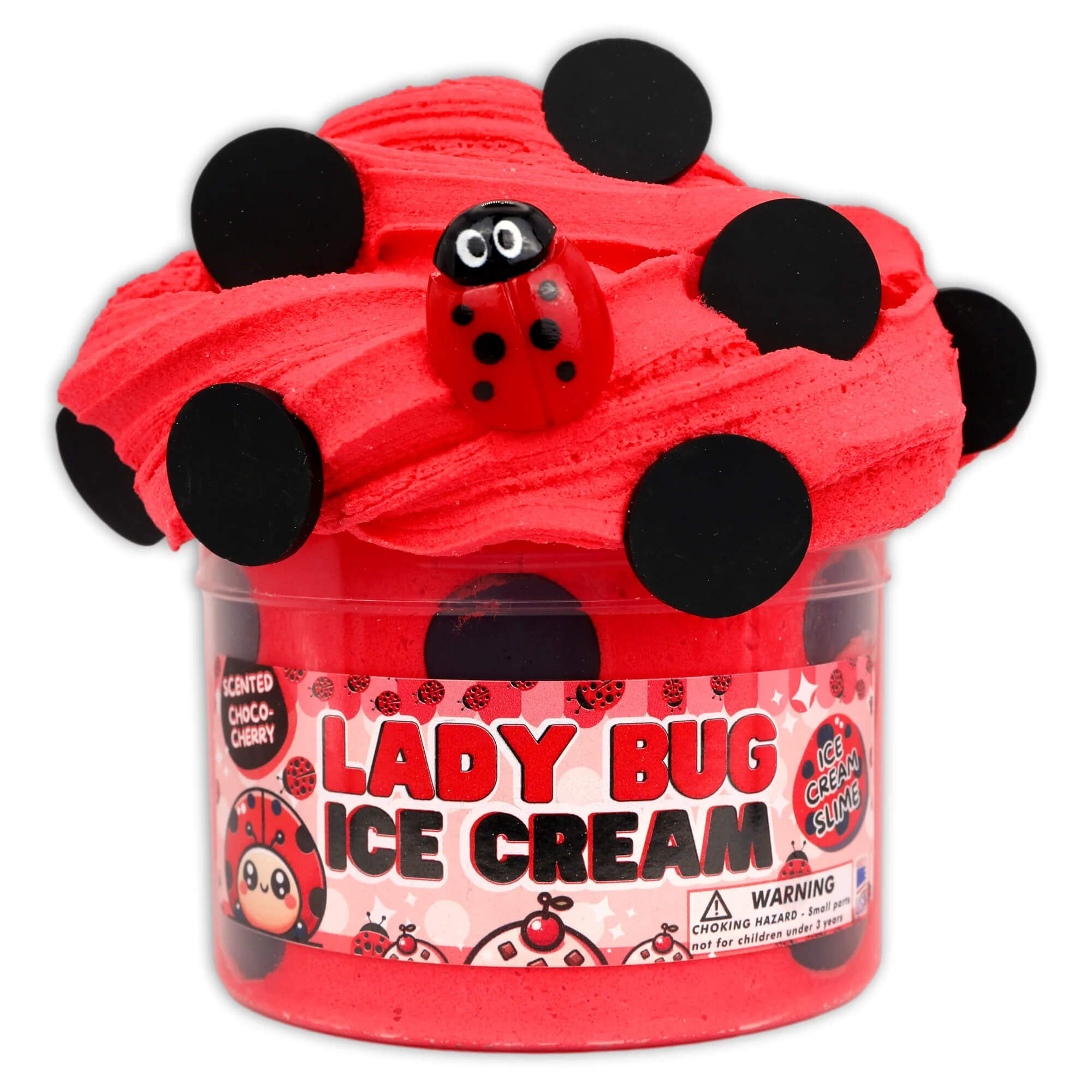 Dope Slimes Lady Bug Ice Cream