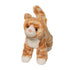 Douglas Hally Orange Striped Cat Plush