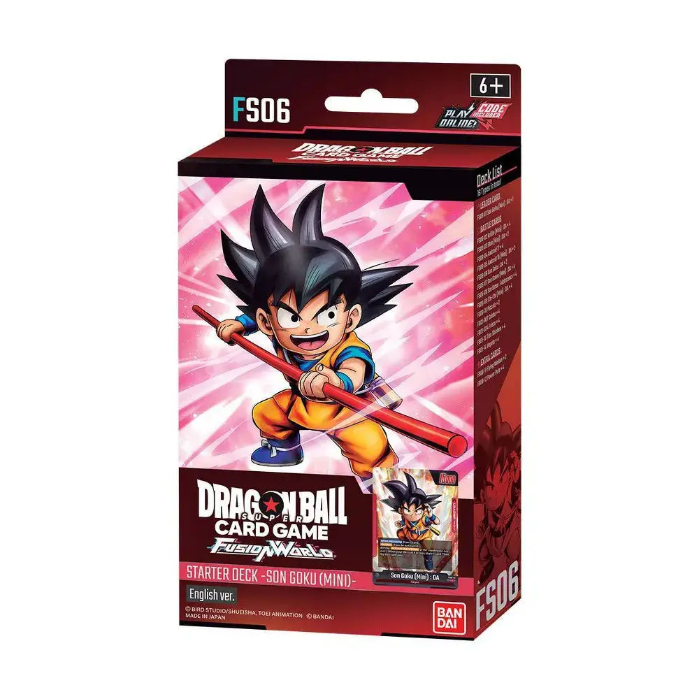 Dragon Ball Super TCG Fusion World Son Goku (Mini) Starter Deck FS06