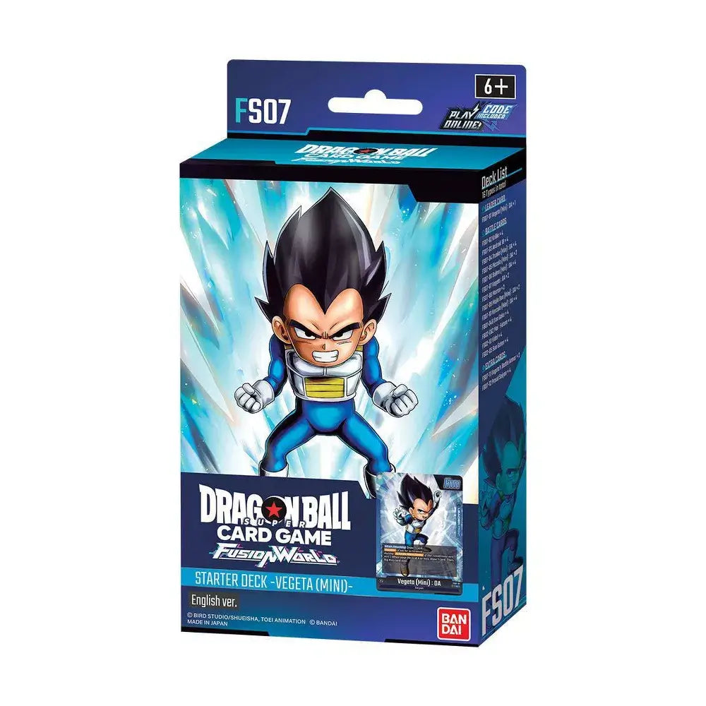 Dragon Ball Super TCG Fusion World Vegeta (Mini) Starter Deck FS07