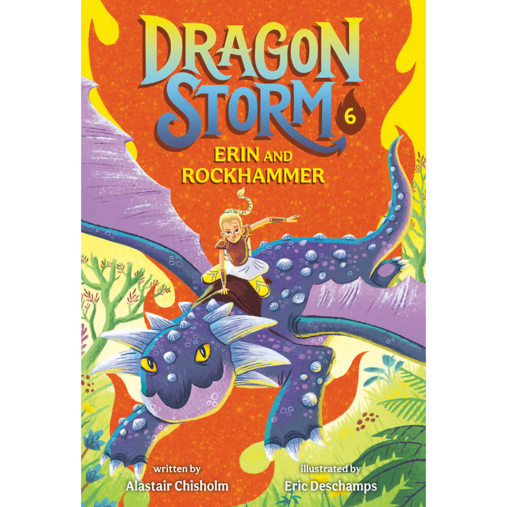 Dragon Storm #6: Erin and Rockhammer (Paperback) - front book cover