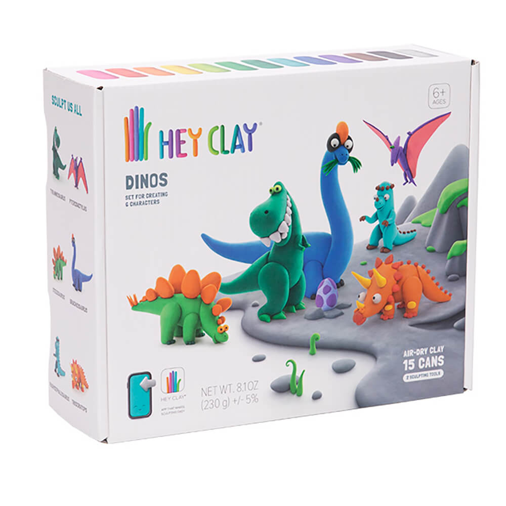 Fat Brain Toys Hey Clay Dinosaurs