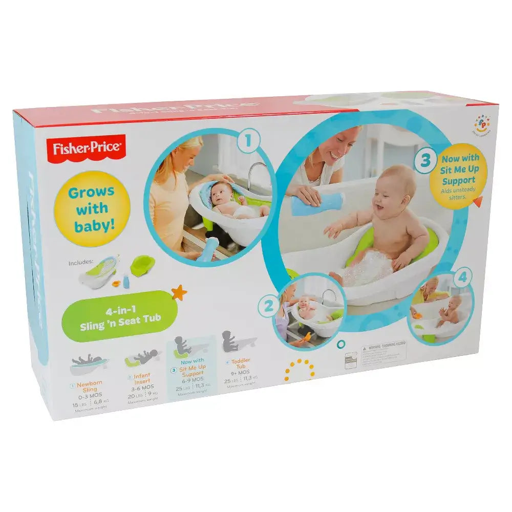 Fisher-Price 4-in-1 Sling 'n Seat Tub