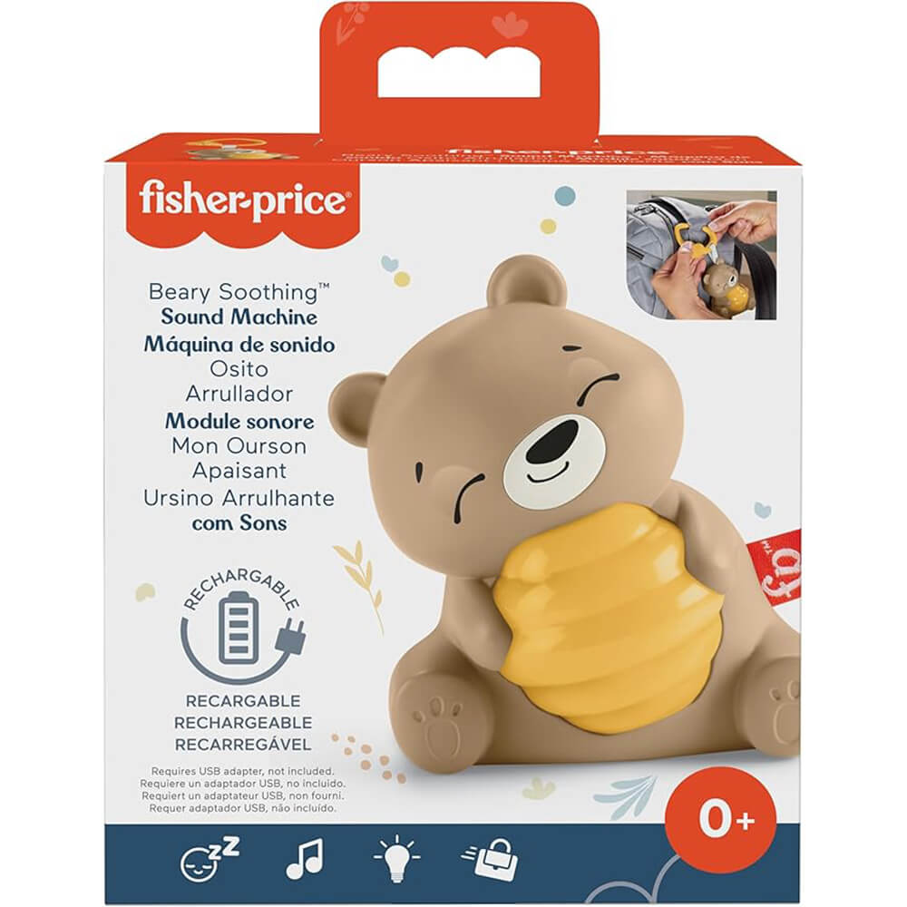 Fisher-Price Beary Soothing Sound Machine packaging