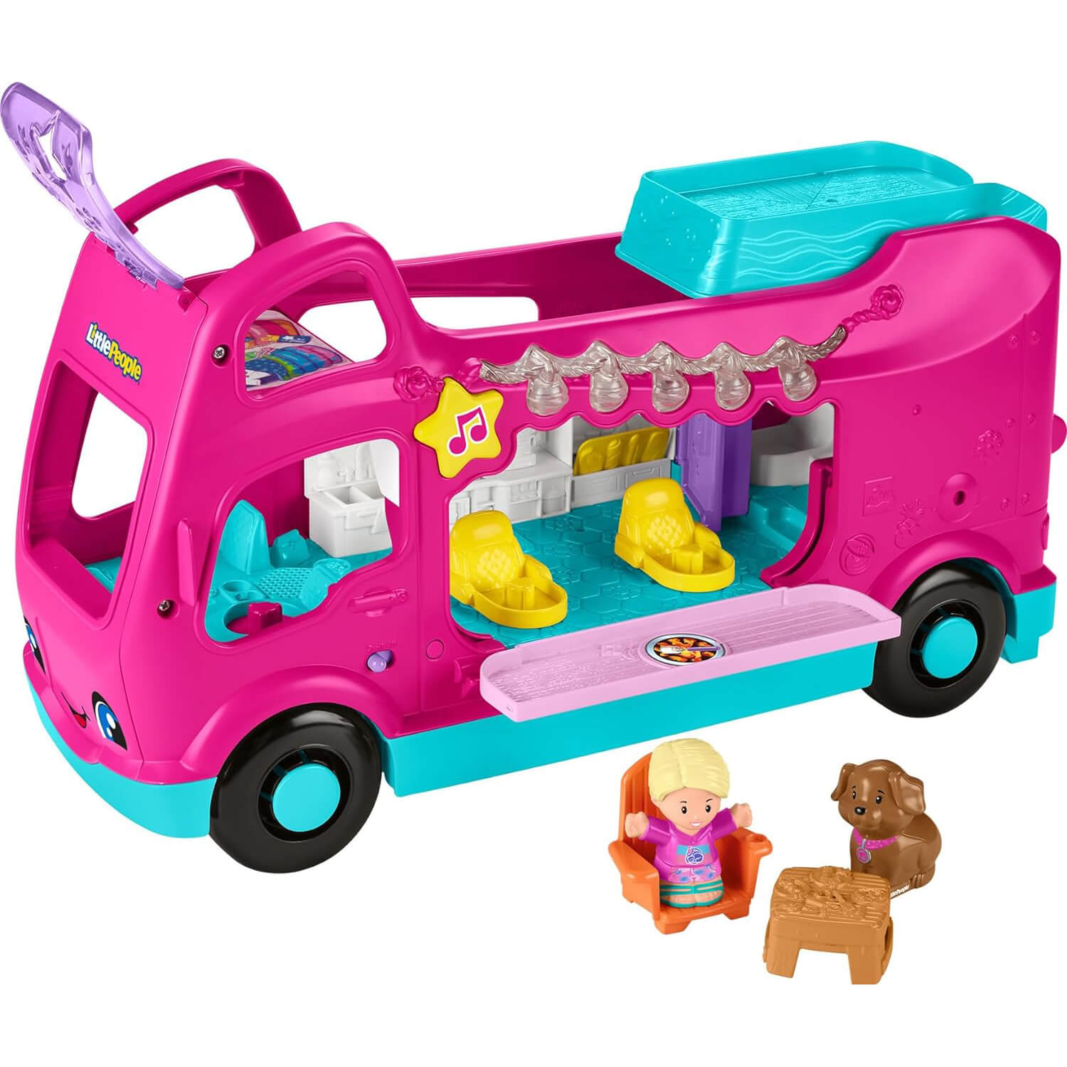 Fisher-Price Little People Barbie Little Dream Camper RV Playset