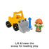 Fisher-Price Little People Bulldozer Construction Vehicle & Figure Set