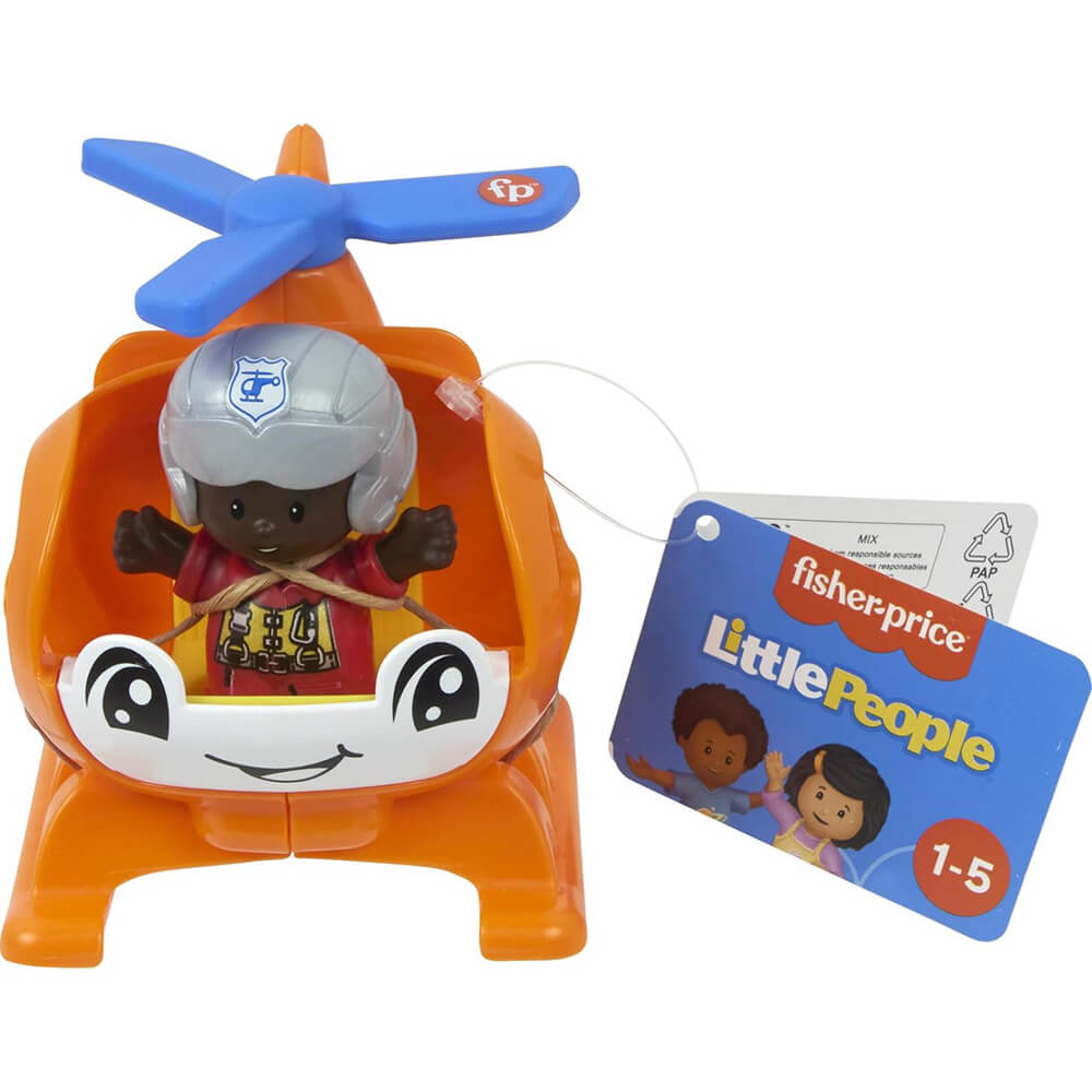 Fisher-Price Little People Helicopter and Pilot Set