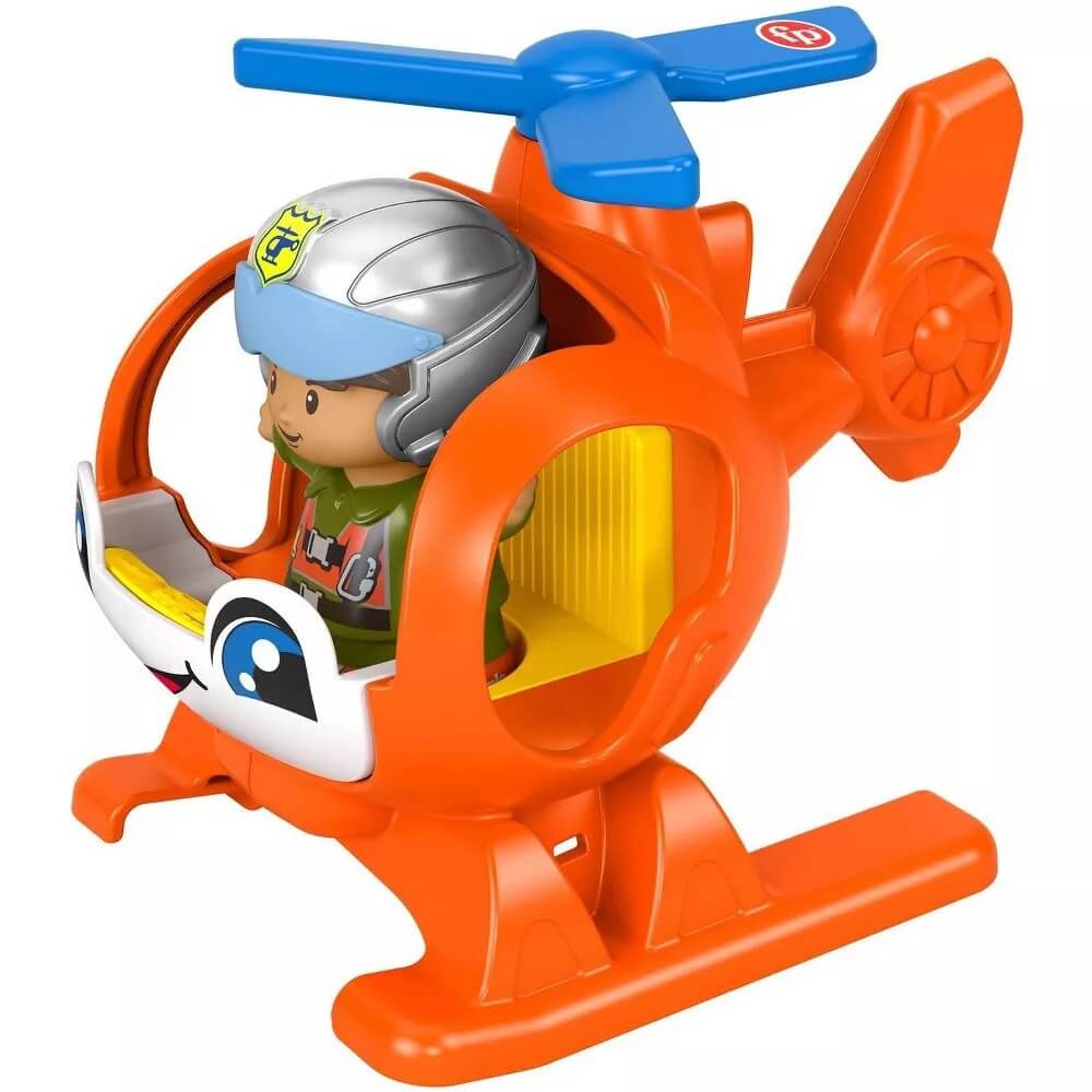 Fisher-Price Little People Helicopter Vehicle & Figure Set