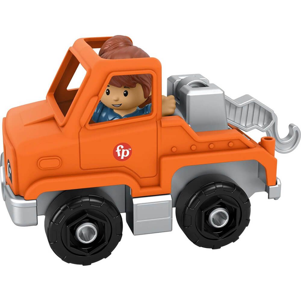 Fisher-Price Little People Help and Go Tow Truck and Figure Set