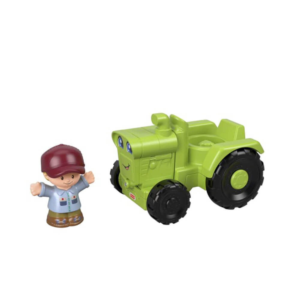 Fisher-Price Little People Helpful Harvester Tractor, Truck & Figure Set